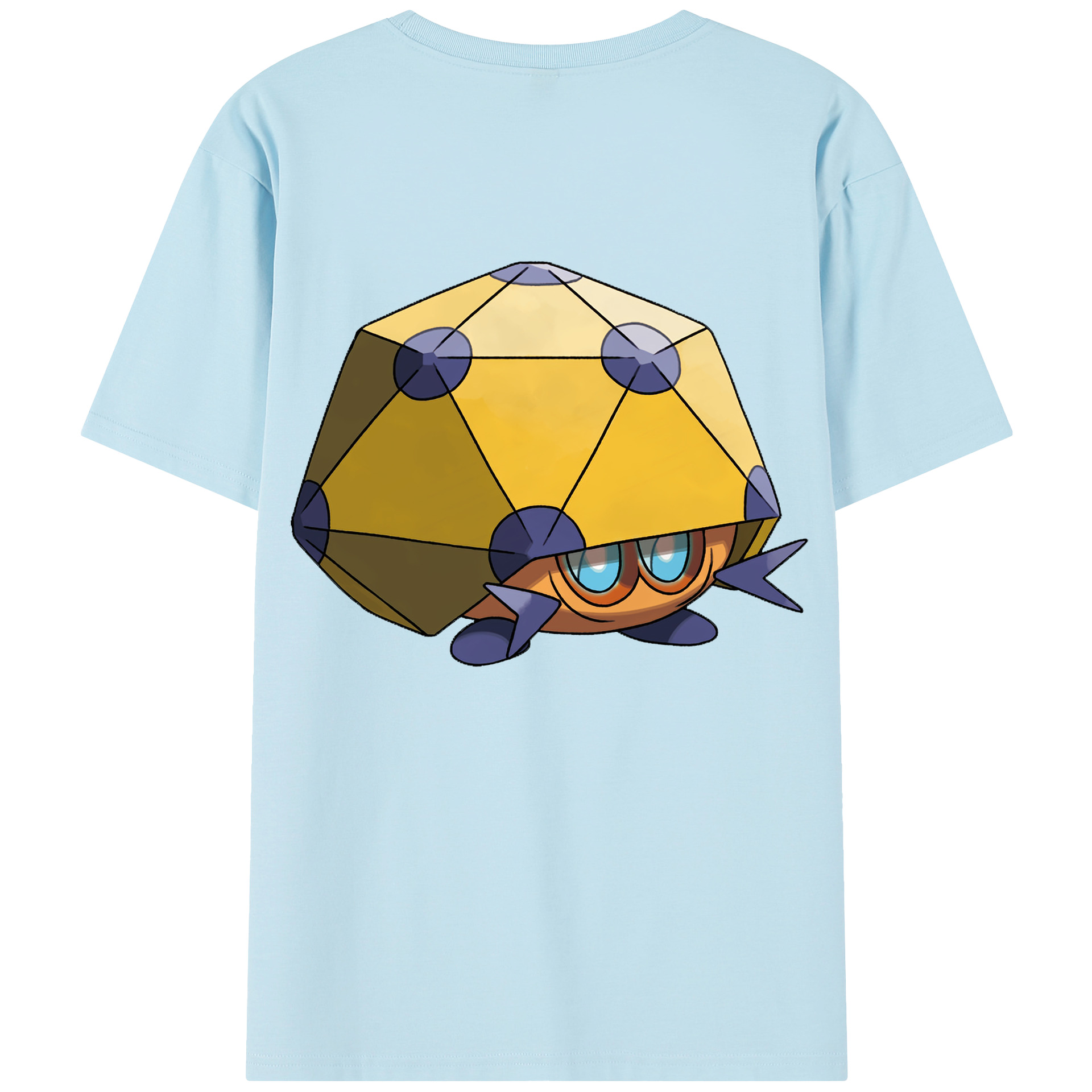 （画像用） ポケットモンスター Pokémon 綿100％半袖Tシャツ（背面プリント）